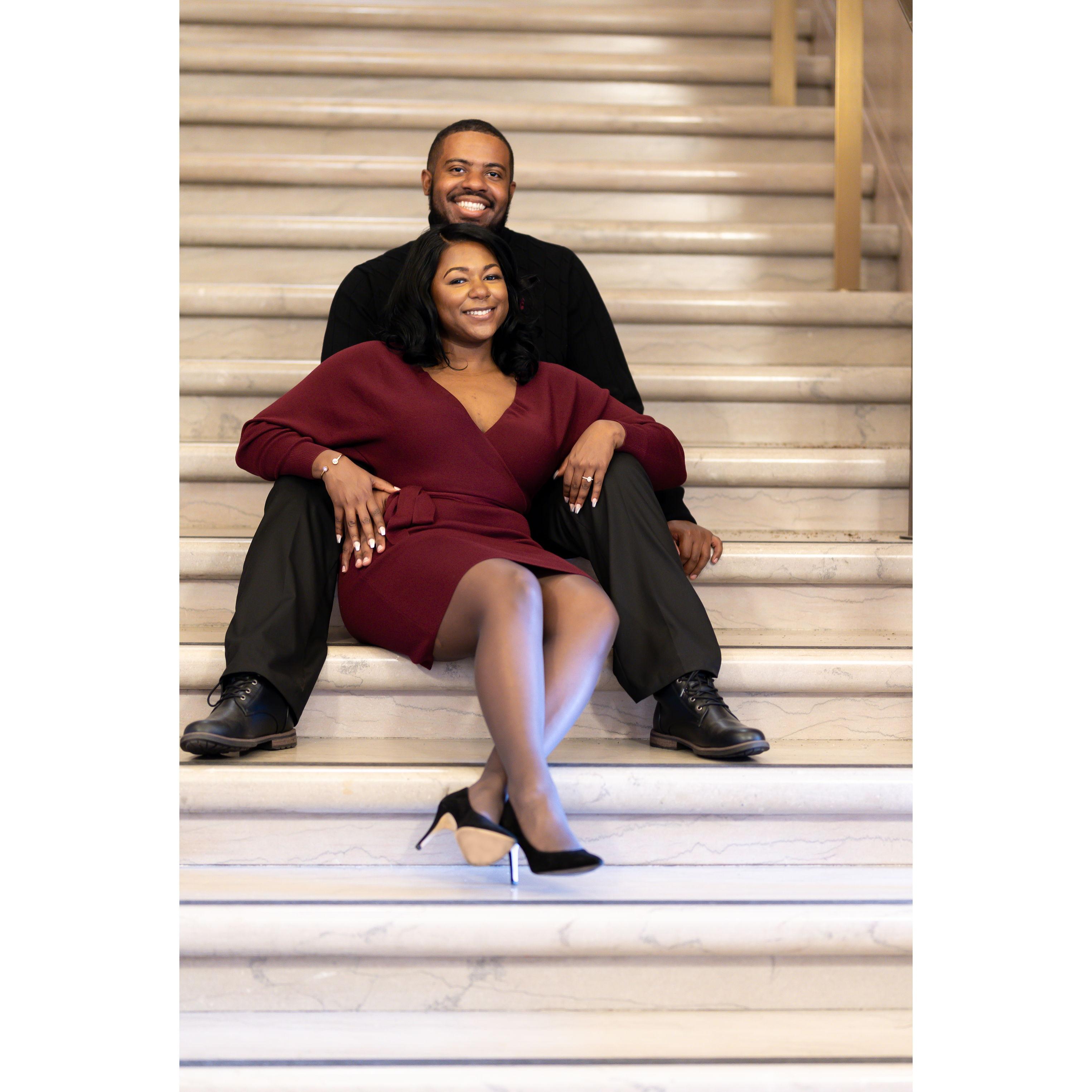 Feeling like Barack and Michelle!