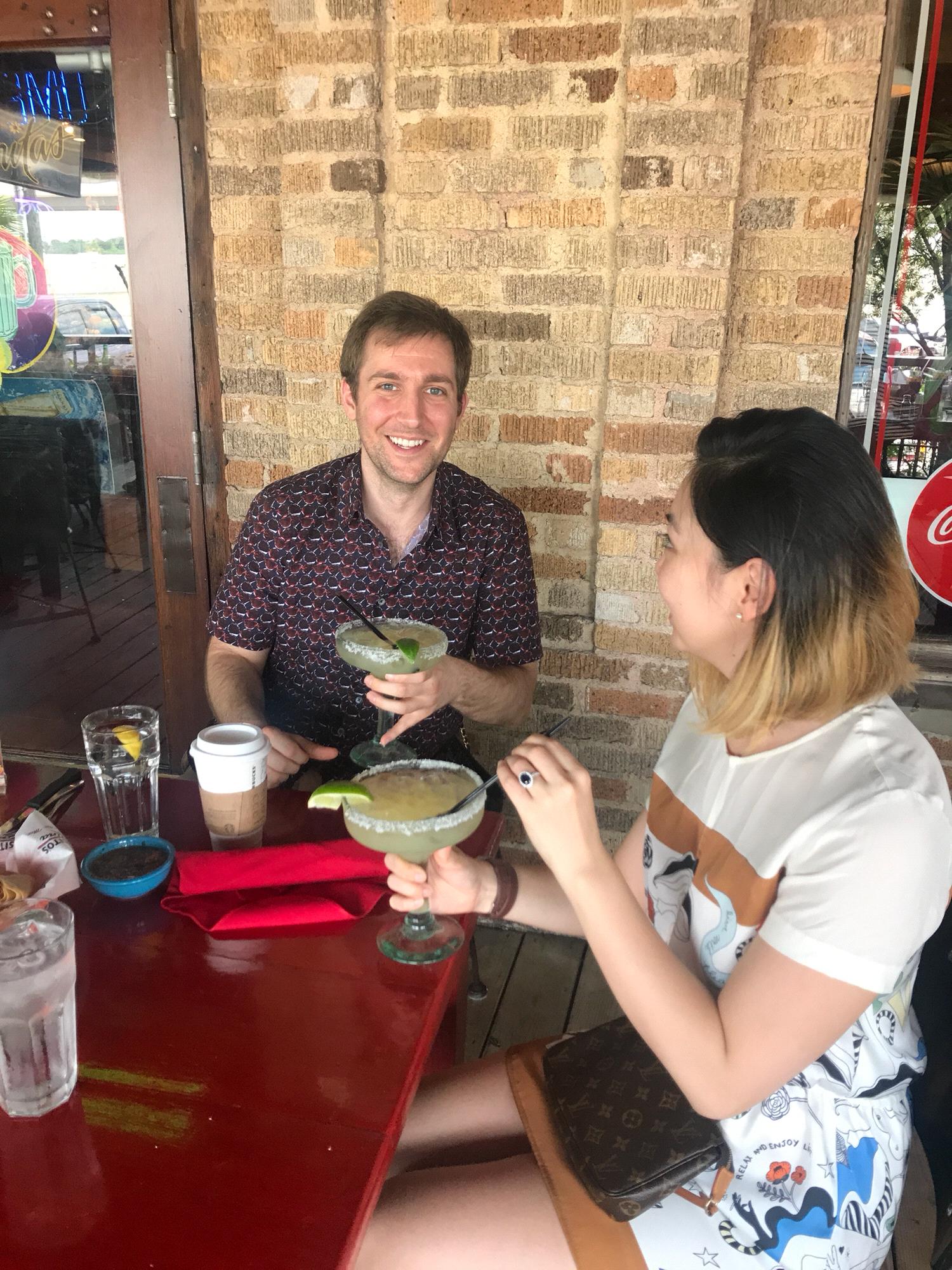 Sipping on Margaritas in Houston