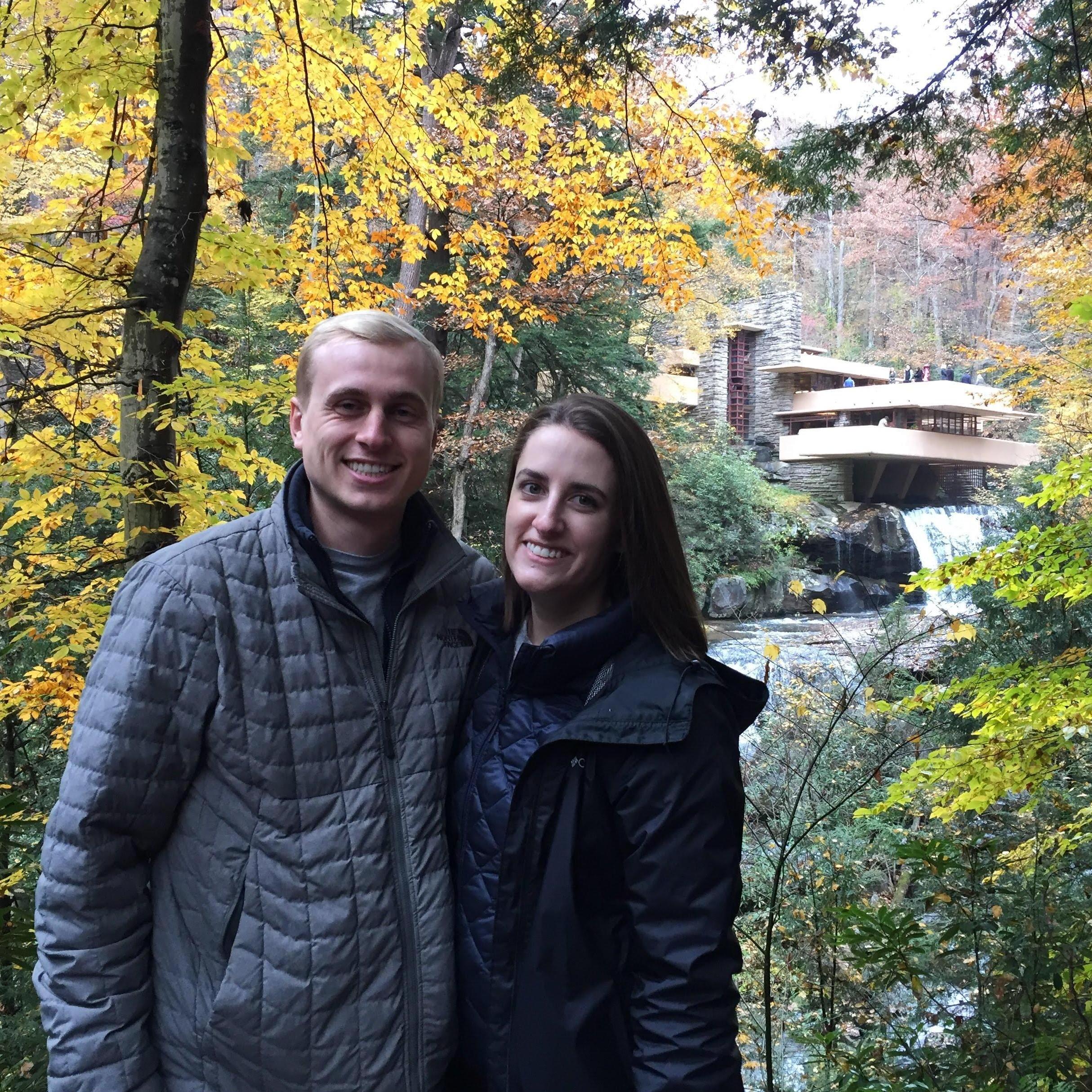 Visiting Falling Water on a weekend getaway to the Laurel Highlands.