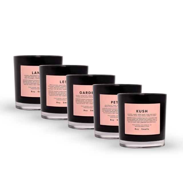 Boy Smells Candle Set