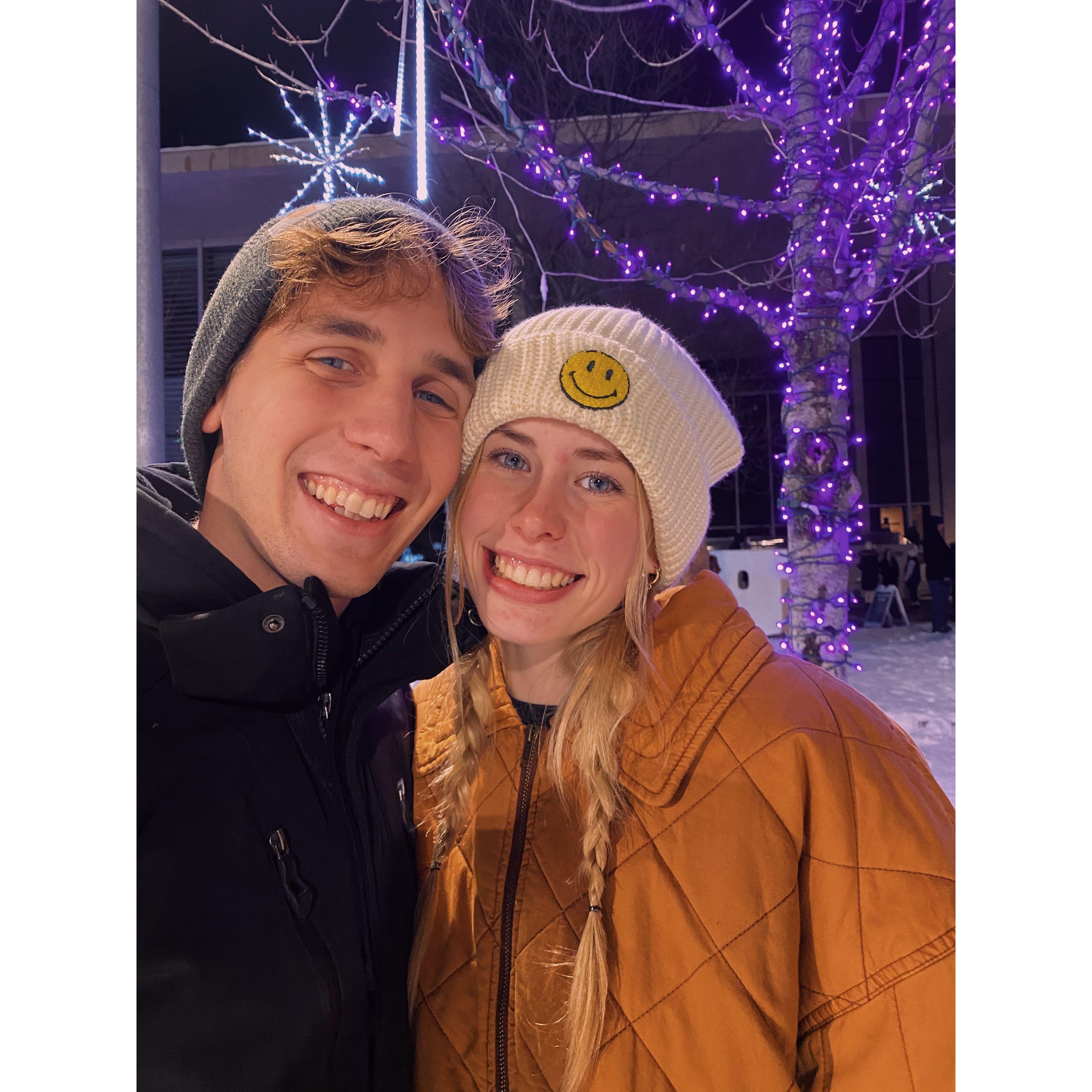 Another one from Danny's first visit to Michigan. we had to knock out all the Grand Rapids winter attractions!
