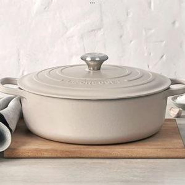 Signature Oval Dutch Oven in Brioche, 6.75 qt.