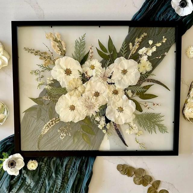 Pressed Bouquet Frame