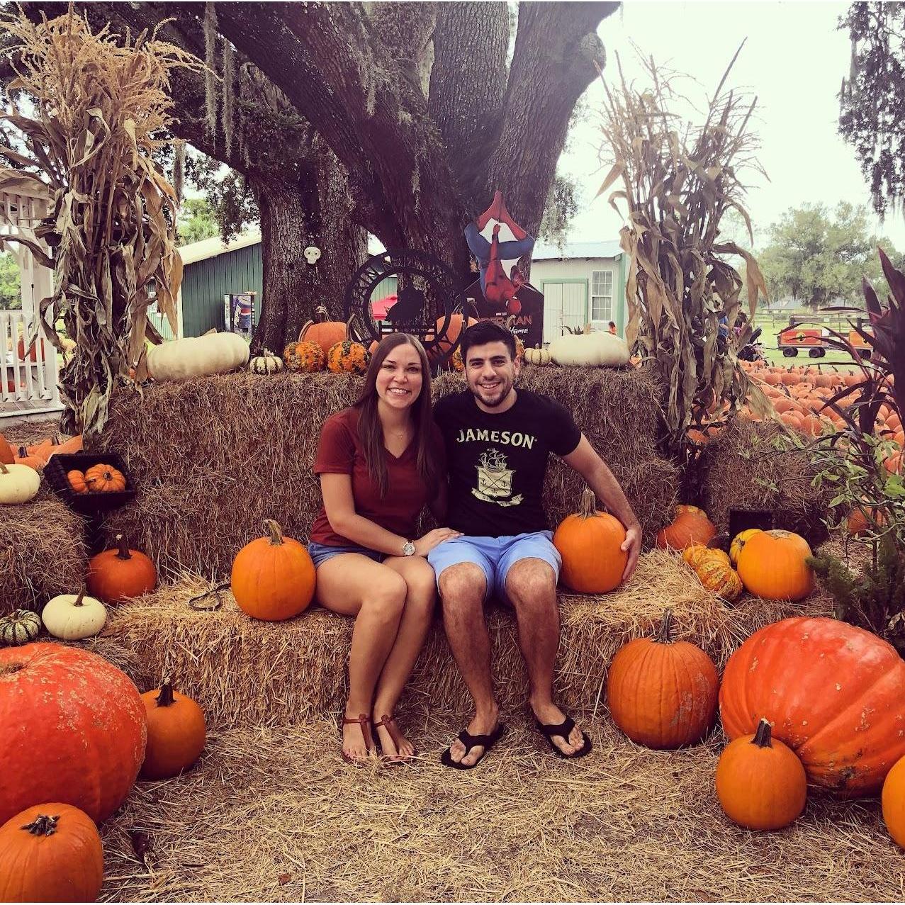 Getting Tommy into the fall spirit