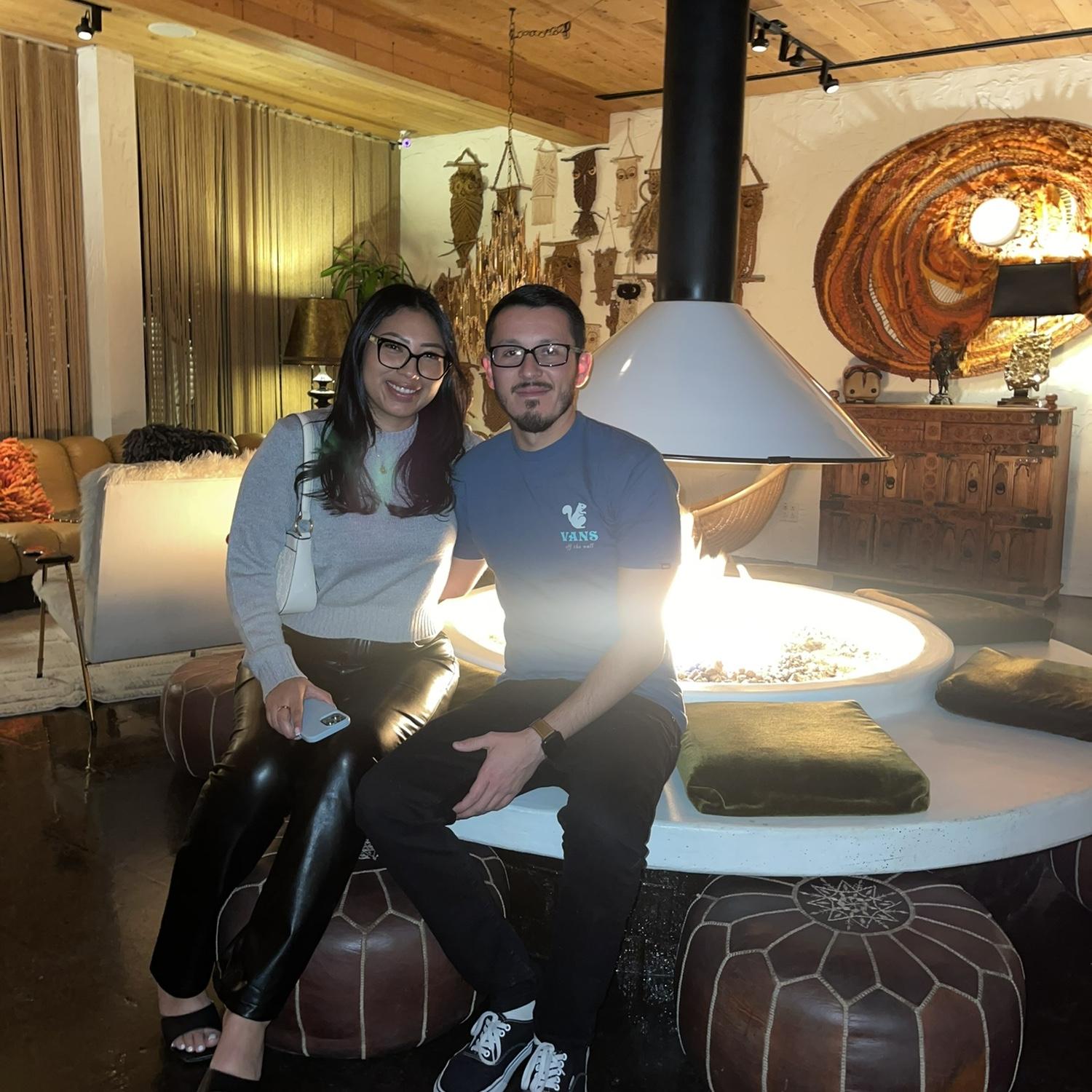 A wonderful evening in Palm Springs!
