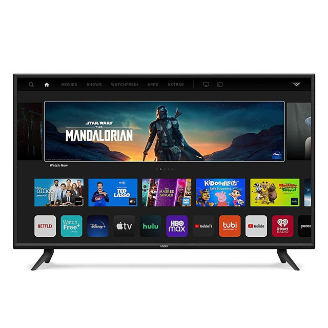 VIZIO 55-Inch V-Series 4K UHD LED HDR Smart TV Apple AirPlay and Chromecast Built-in, Dolby Vision, HDR10+, HDMI 2.1, Auto Game Mode and Low Latency Gaming, V555-J01, 2021 Model (Renewed), 55 inches