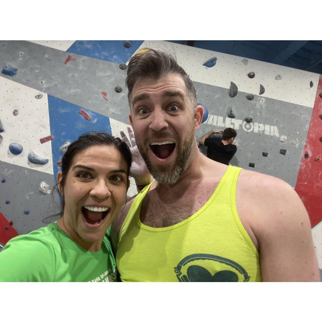 2023: Laura liked Cam so much that she would go bouldering with him. She hasn't been in a while.
