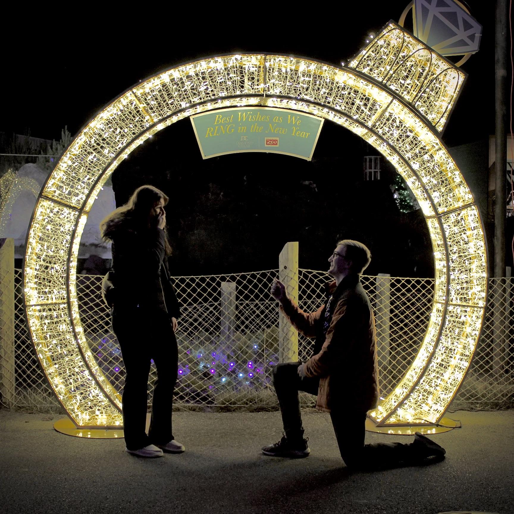 When he proposed!