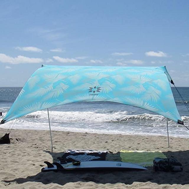 Neso Tents Grande Beach Tent, 7ft Tall, 9 x 9ft, Reinforced Corners and Cooler Pocket