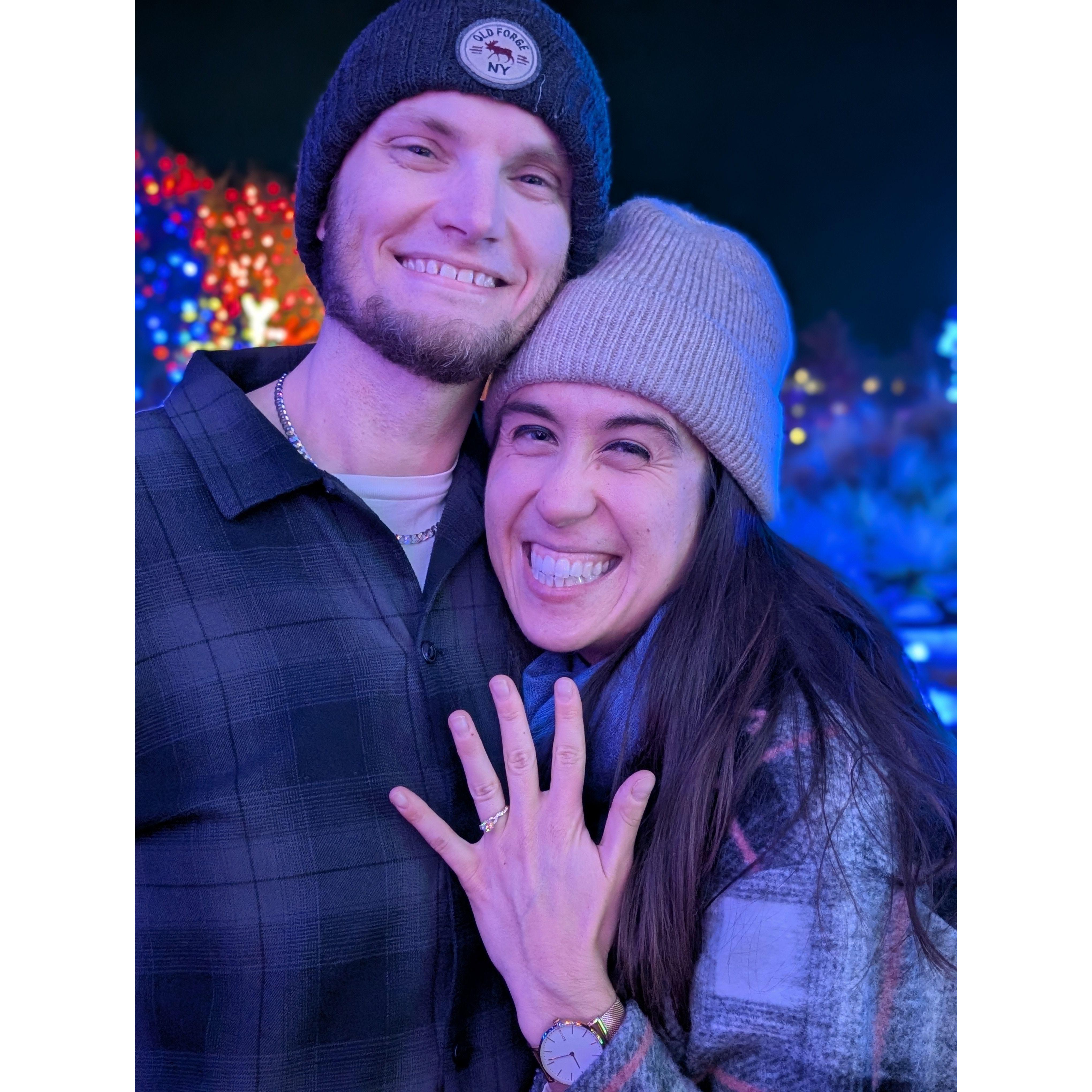 Rachel was so surprised!!! ✨