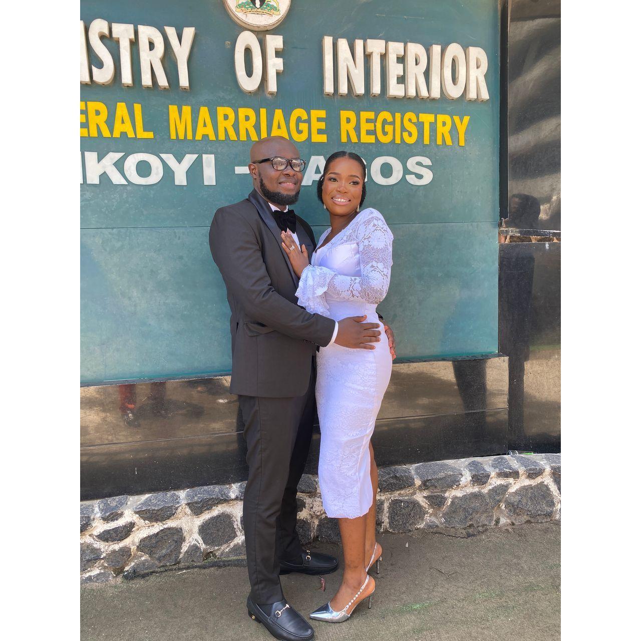 Our Registry wedding pictures