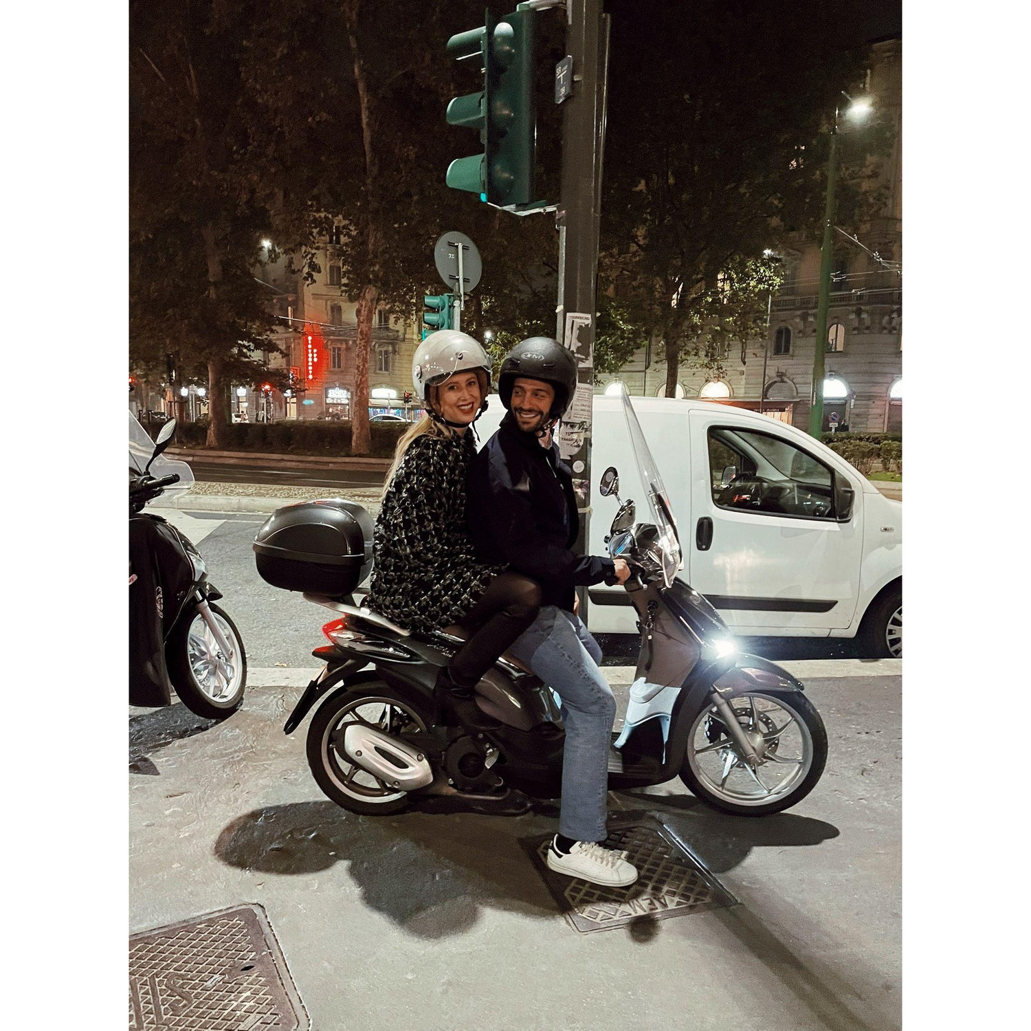Riding around Milan