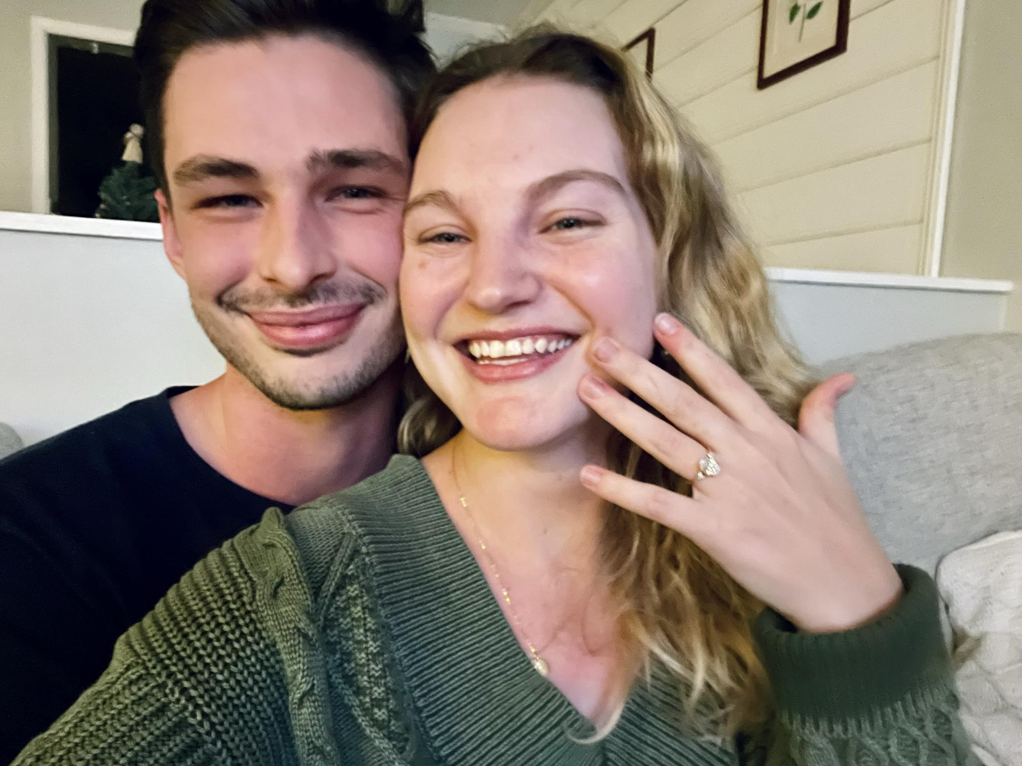 New Years 2023 - we got engaged!
