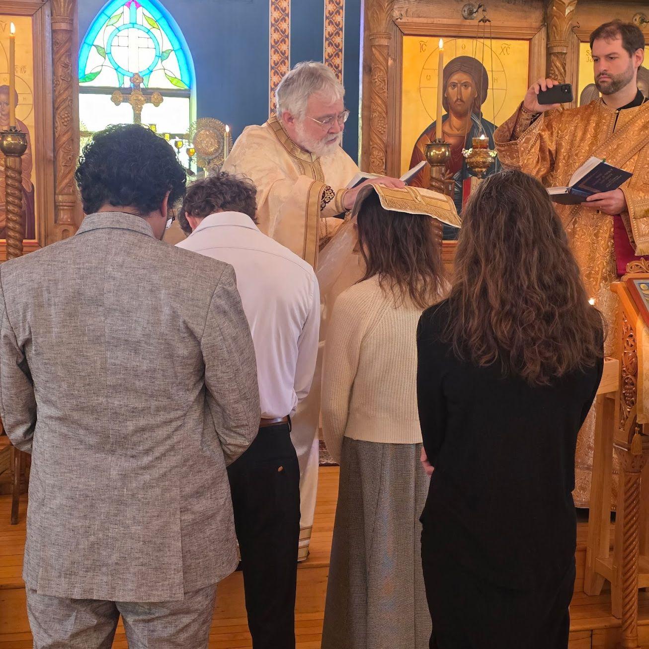 Becoming catechumens at our church