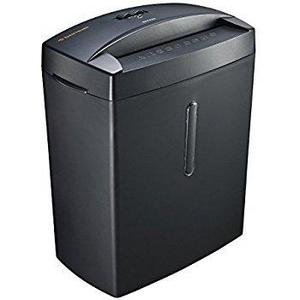 AmazonBasics 8-Sheet High-Security Micro-Cut Paper, CD, and Credit Card Shredder with Pullout Basket