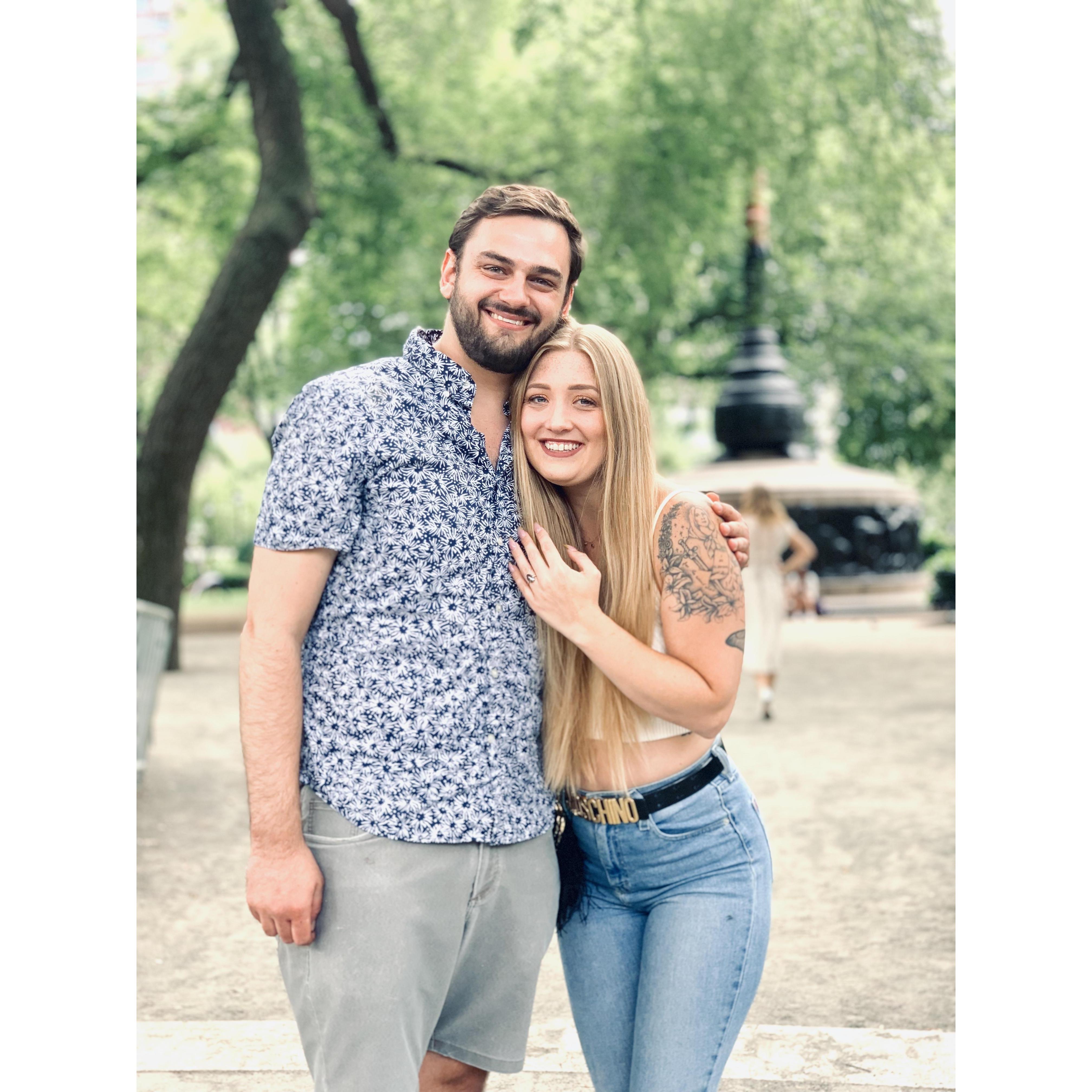 Engagement in New York