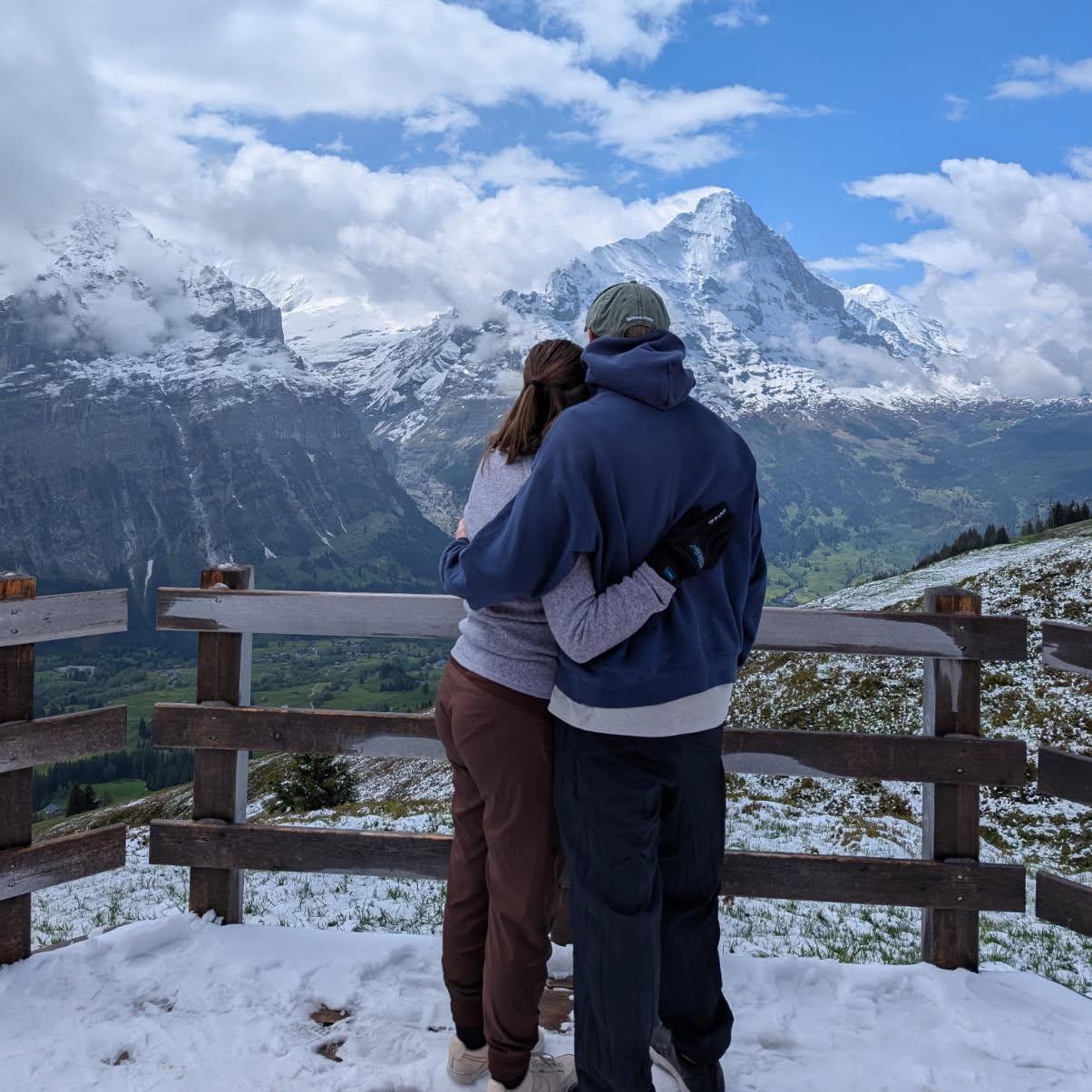 Elaine's graduation trip to Switzerland
