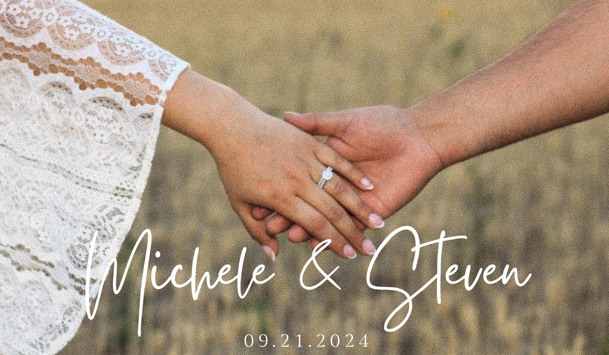 The Wedding Website of Michele De La Isla and Steven Orozco