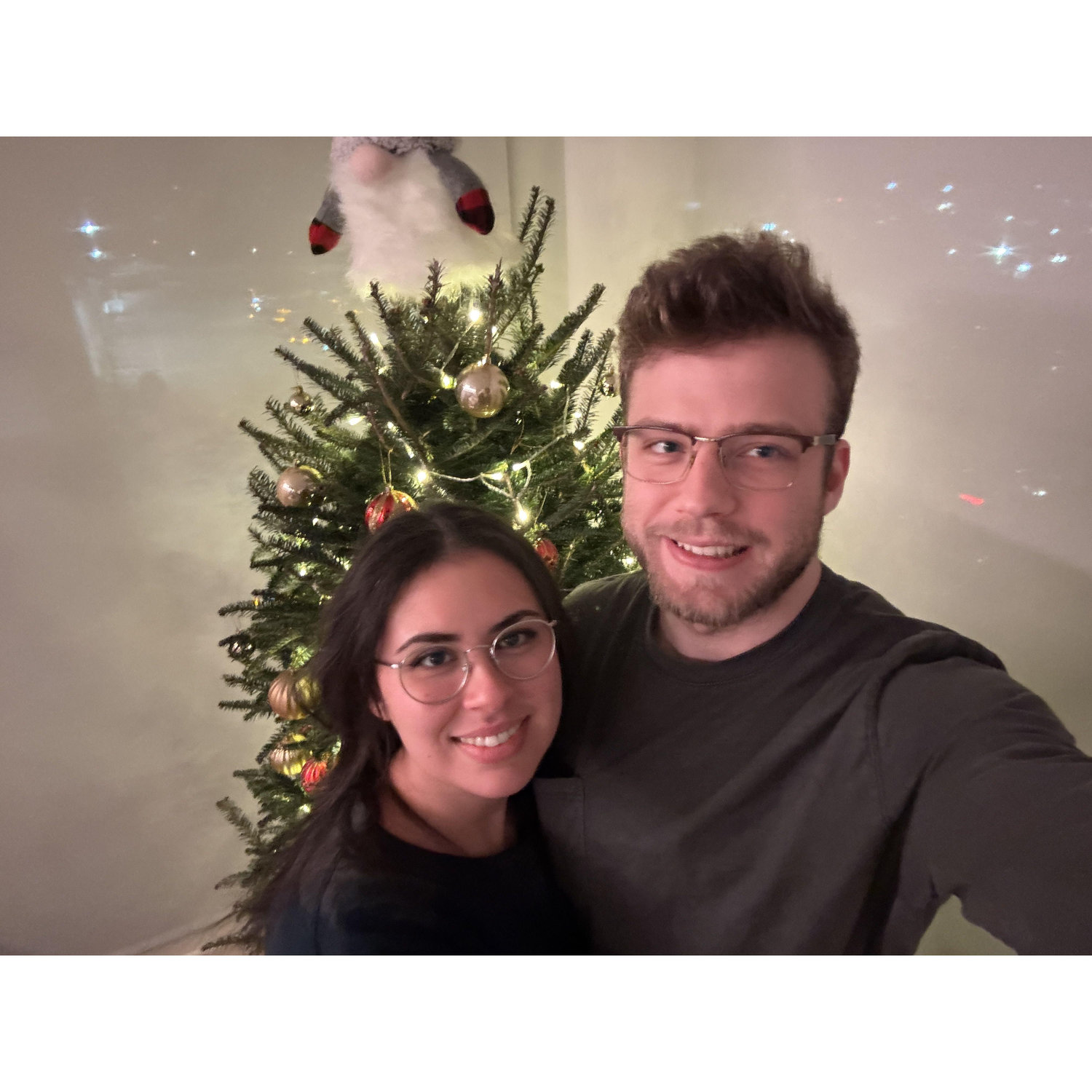 Our first christmas tree together !