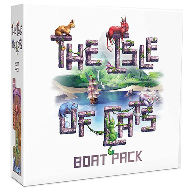 GTS Distribution   The Isle of Cats: Boat Pack Expansion - Boardgame, Ages 8+