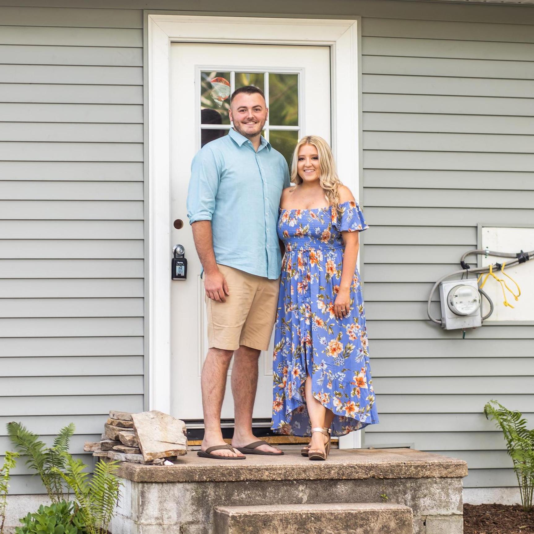 It's not ready yet, but this is our first official house together!
