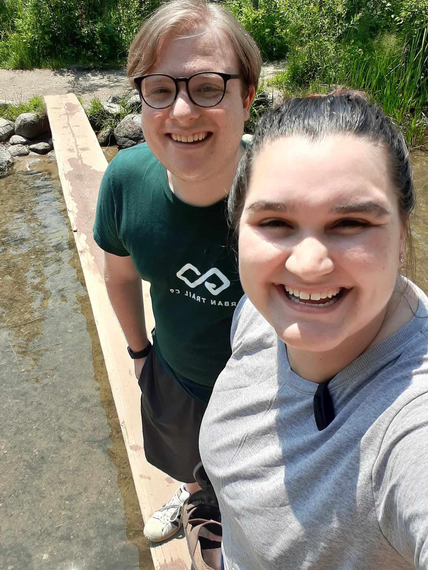 Standing over the headwaters of the Mississippi River- 2021