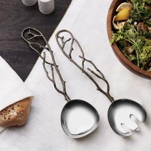 Twig Salad Serving Set