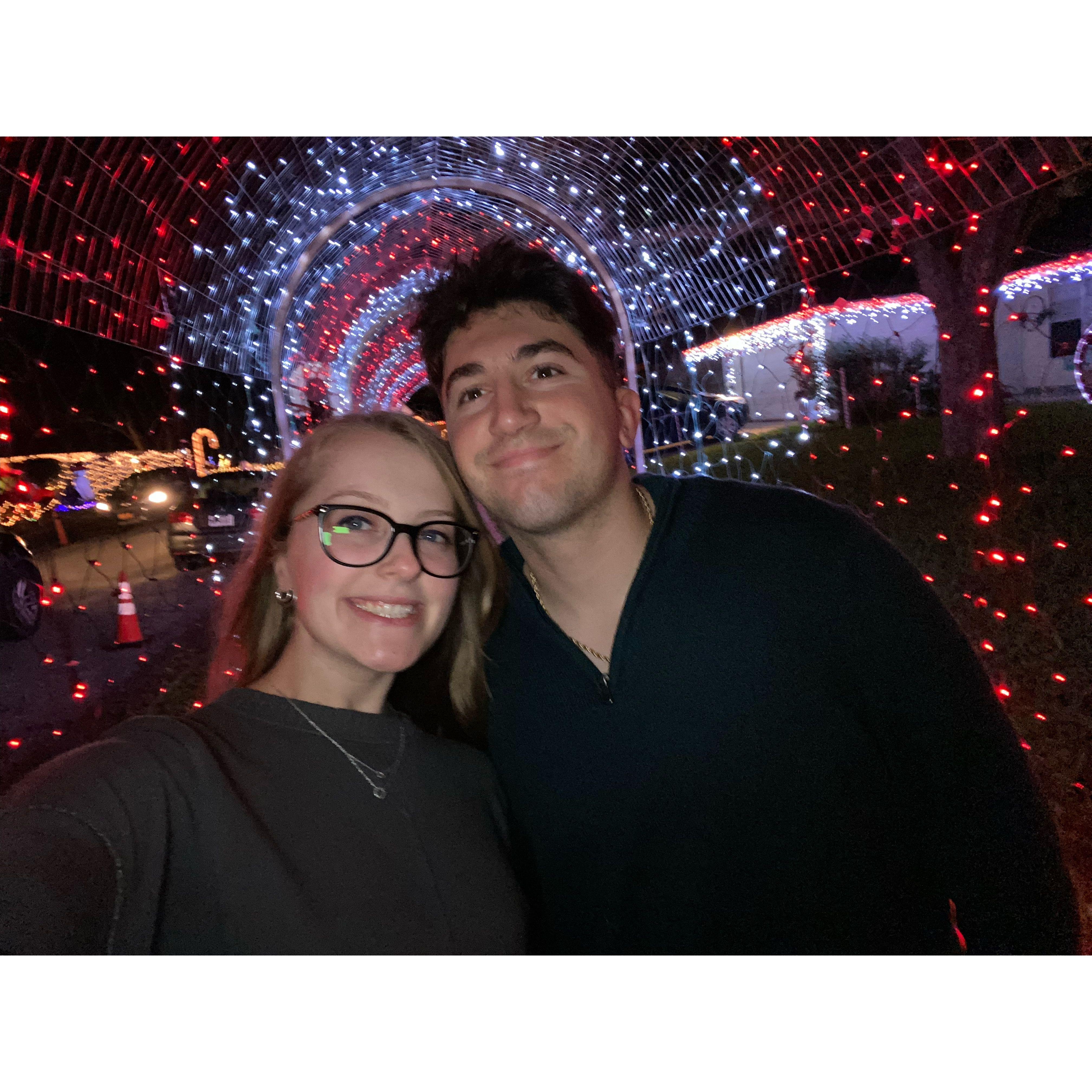 Visiting Holiday lights 2022