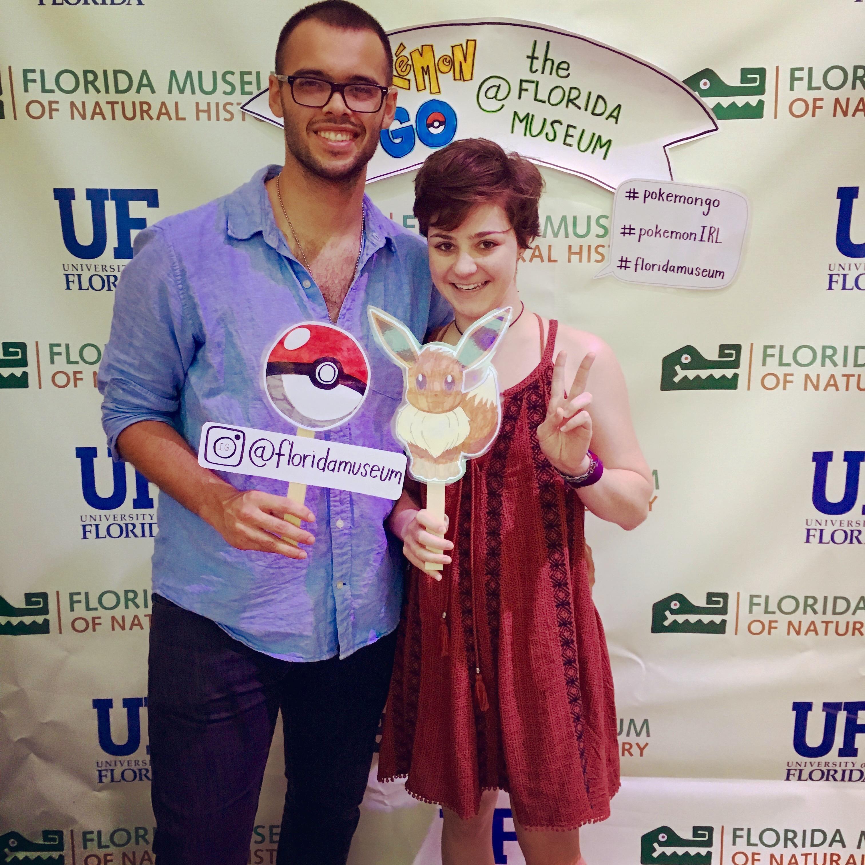 Pokemongo event at the Florida Museum of Natural History