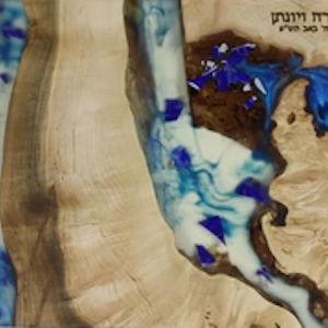 Challah Board, Custom with Wedding Shards and Engraving