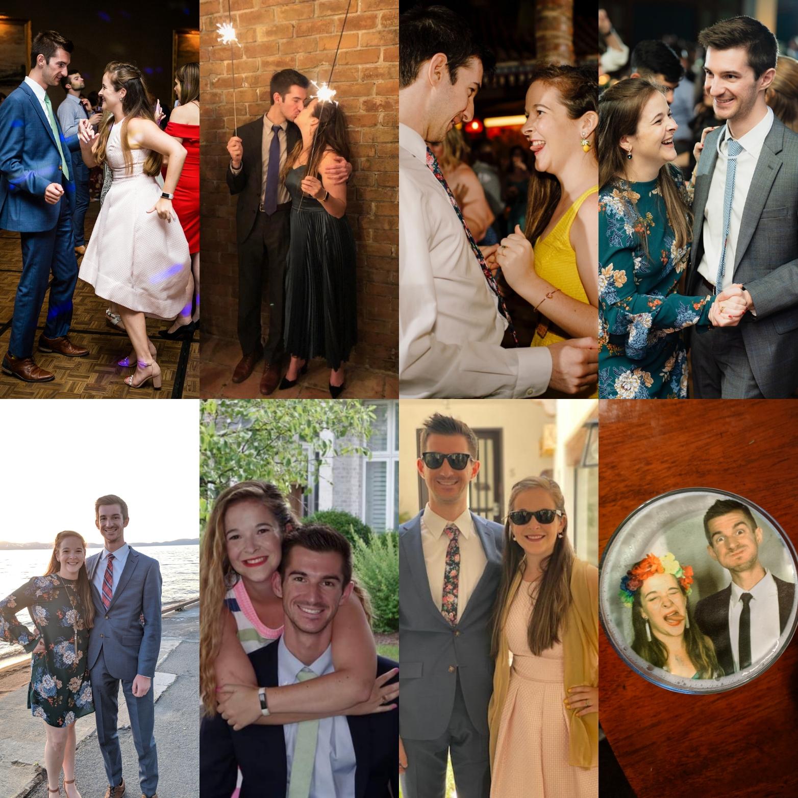 We're basically professional wedding guests.