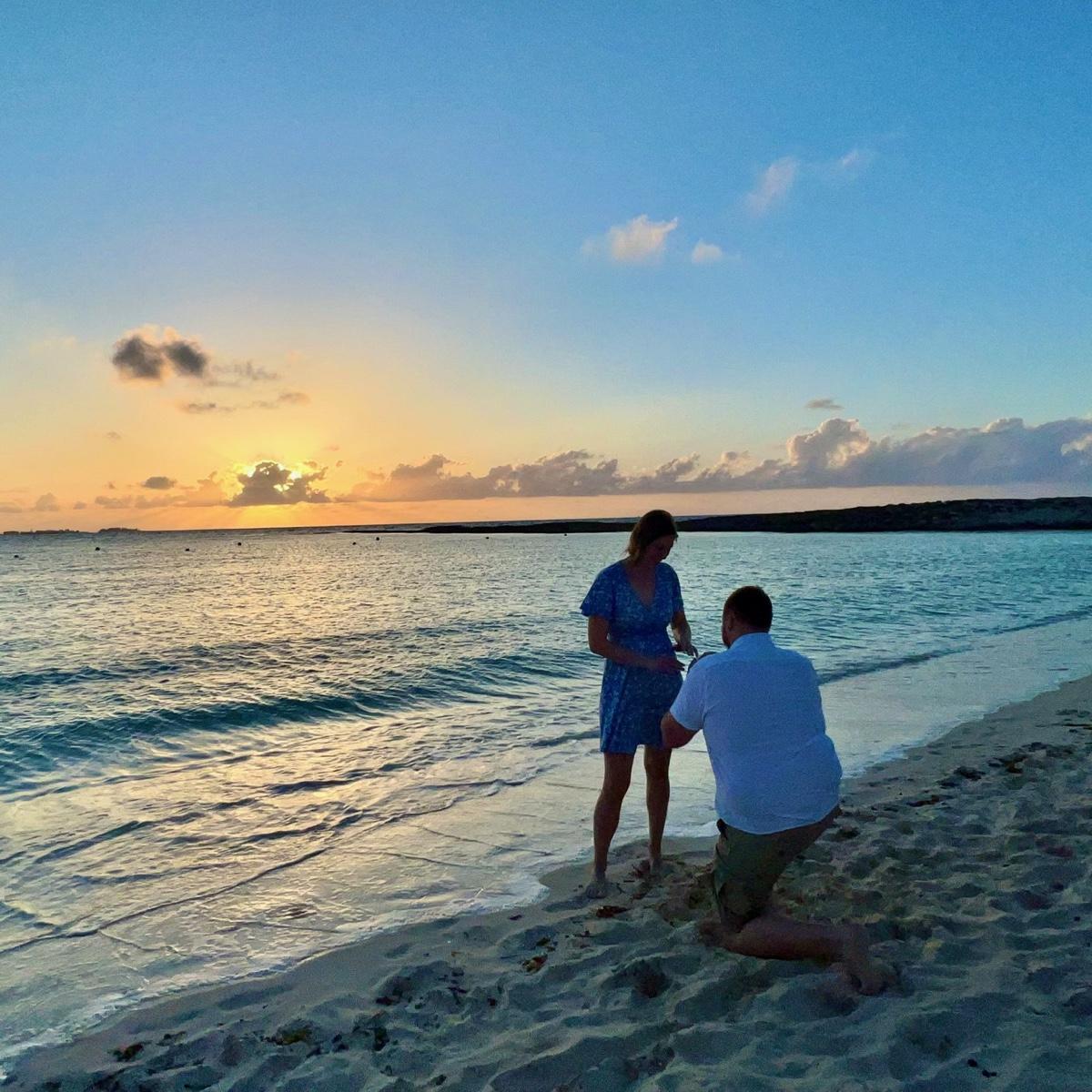 Jon proposed - April 18th 2023 in the Bahamas