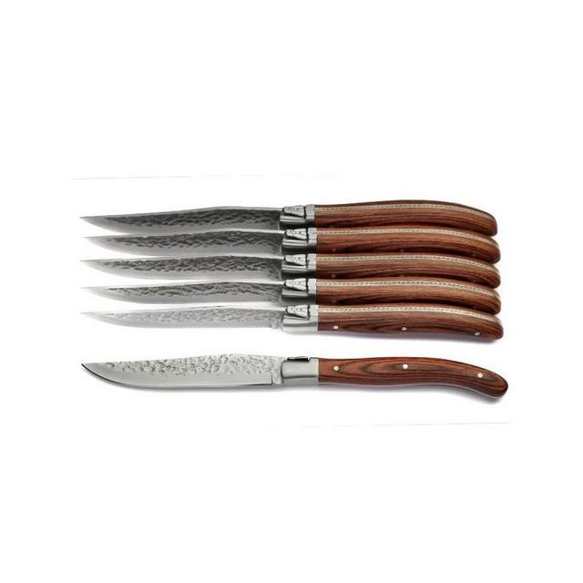 Set of 6 Laguiole Steak Knives