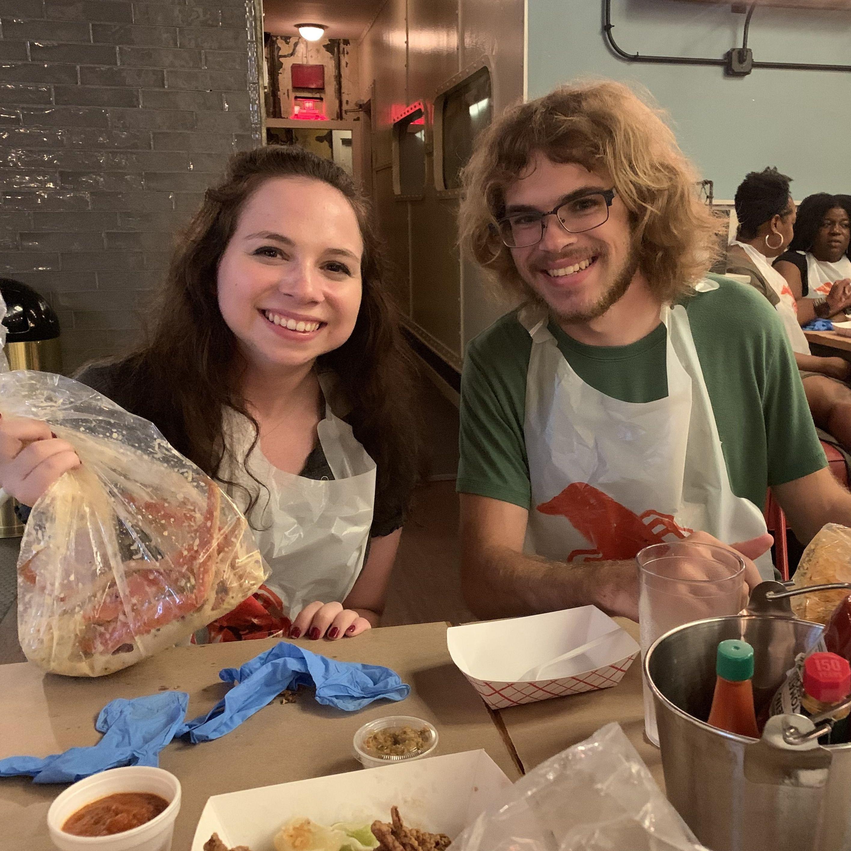Crabs in a bag in N.Y.C. (Brian captioned this one.)