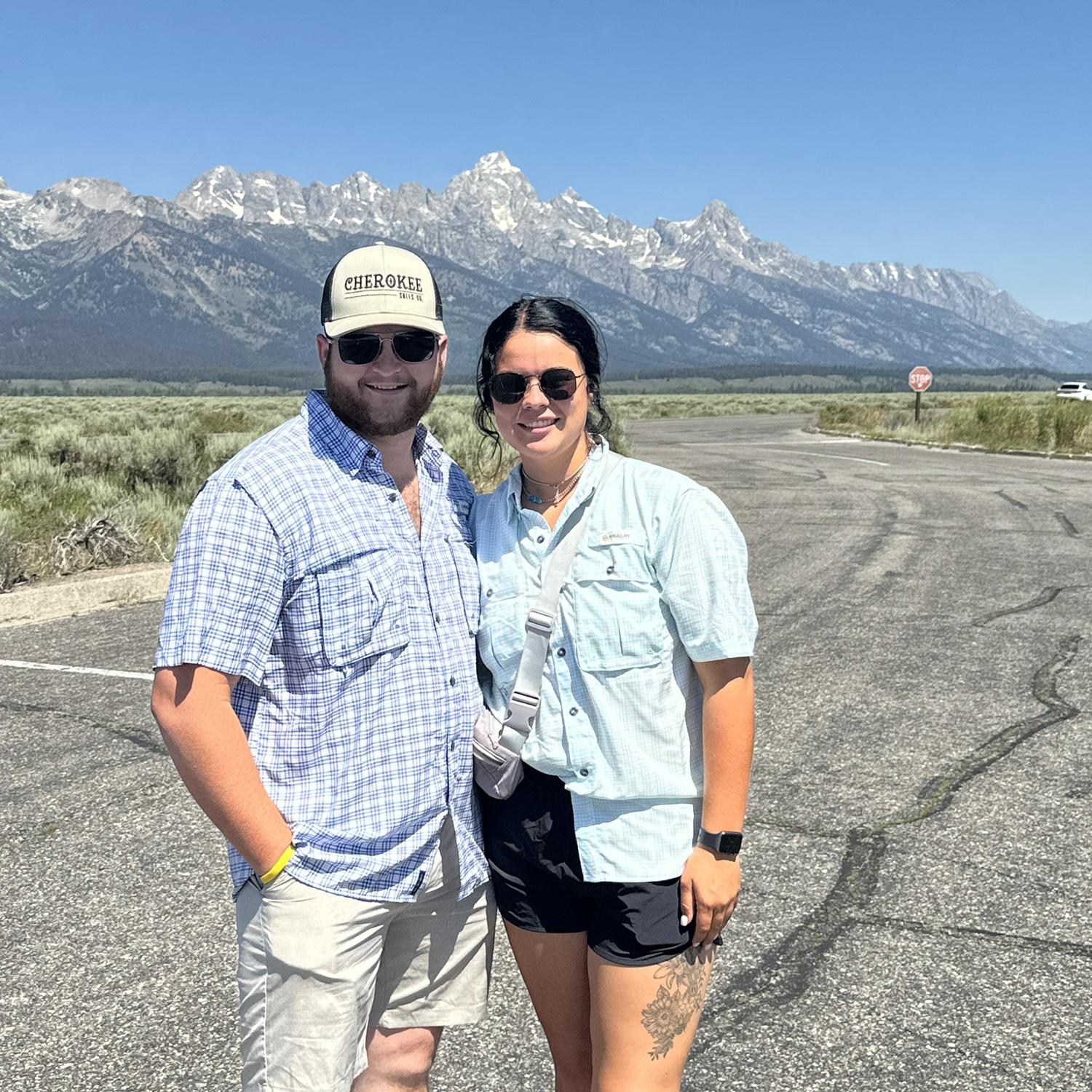 Our vacation to Wyoming where we got engaged🌄