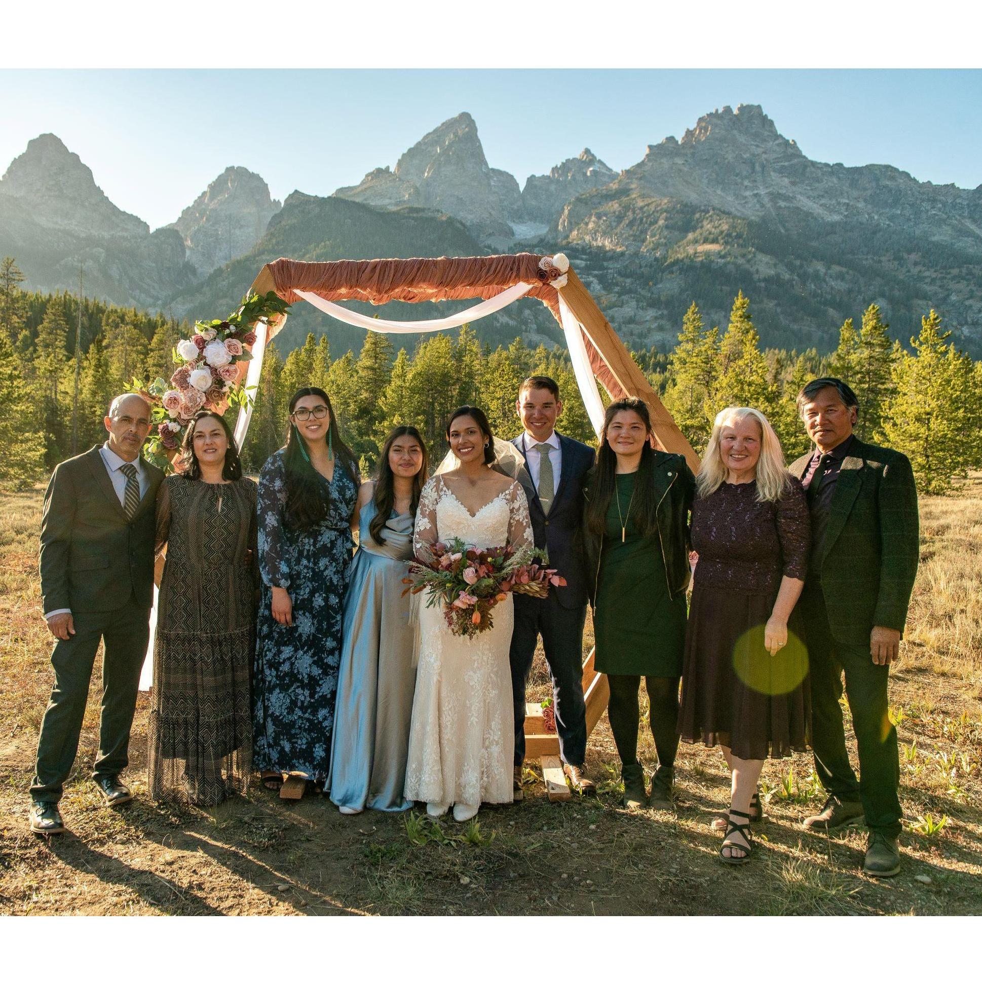 Family day of wedding