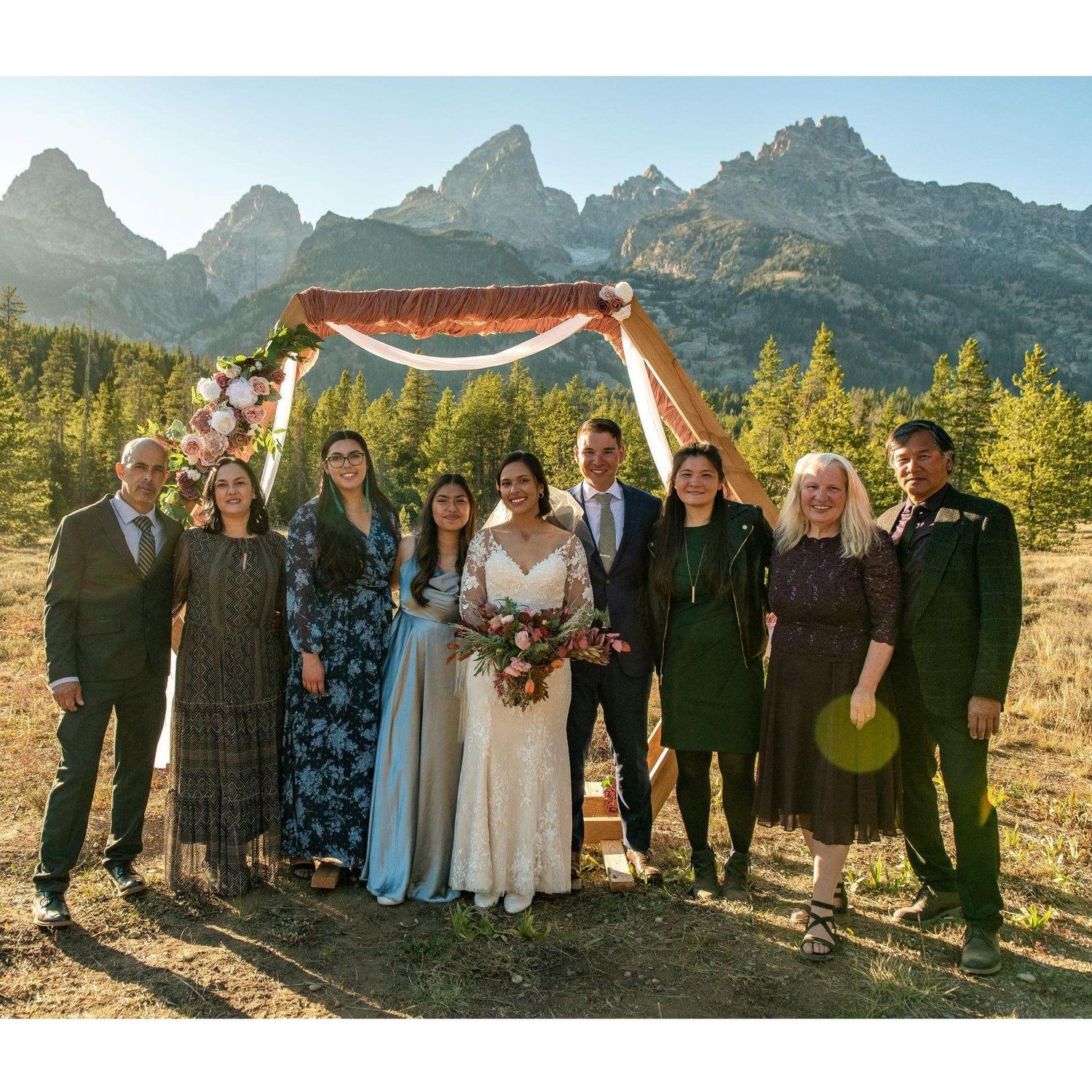 Family day of wedding