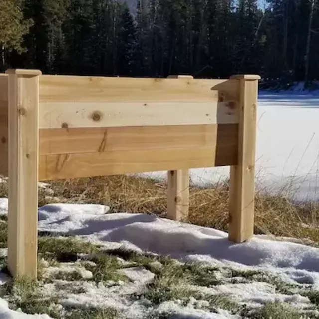 Standing Cedar Planter, Raised Cedar Planters, Wood Planters, Cedar Planters, Deck Planters, Box Planters, Outdoor Planters For Flowers