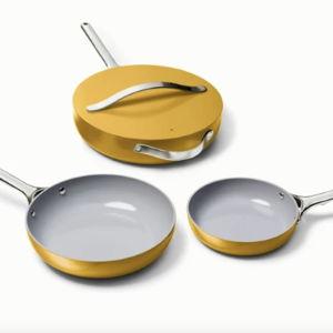 Ceramic Fry Pan Trio