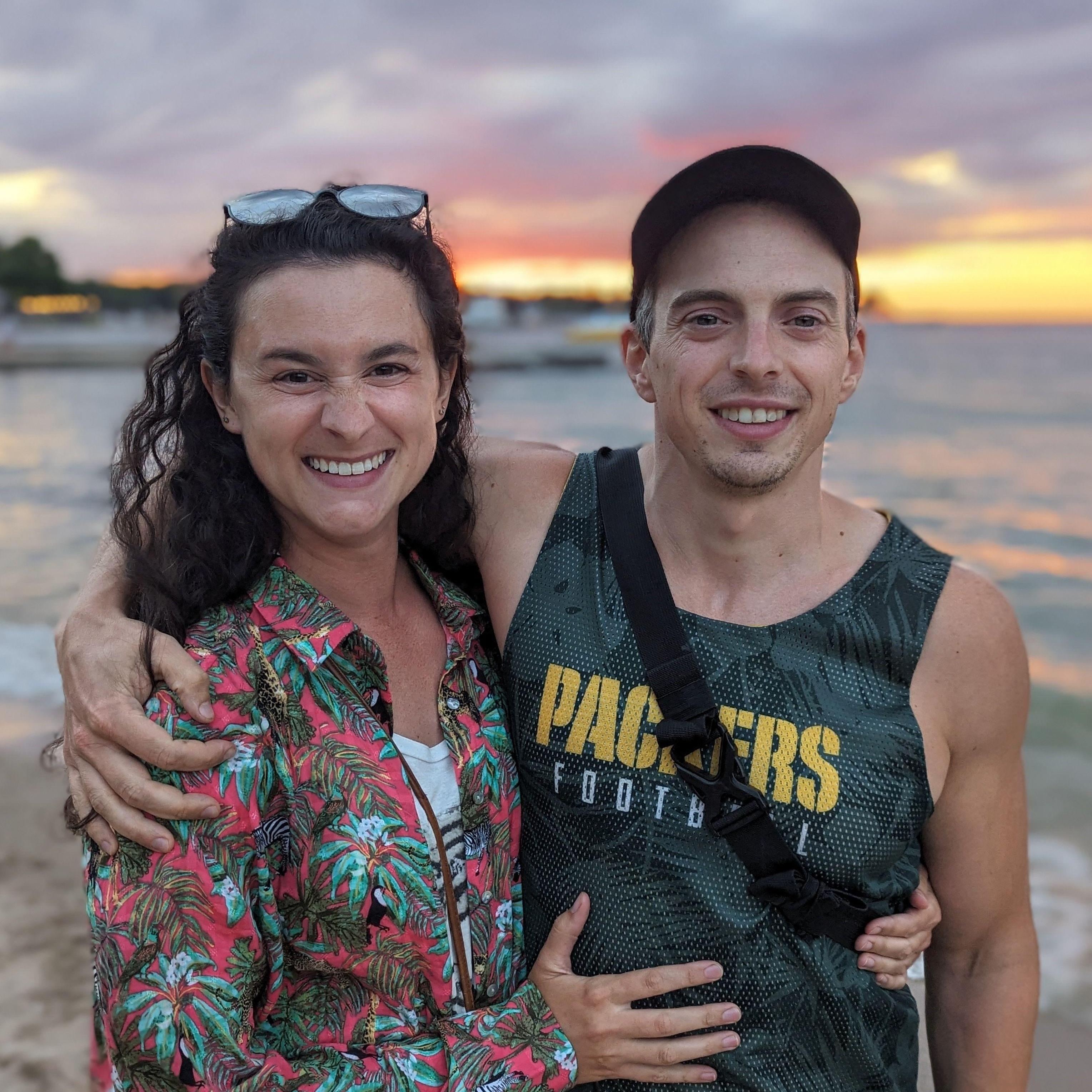 Door County weekends and following Jesse following the sunsets (everywhere)
