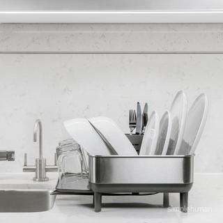 Compact Steel Frame Dish Rack