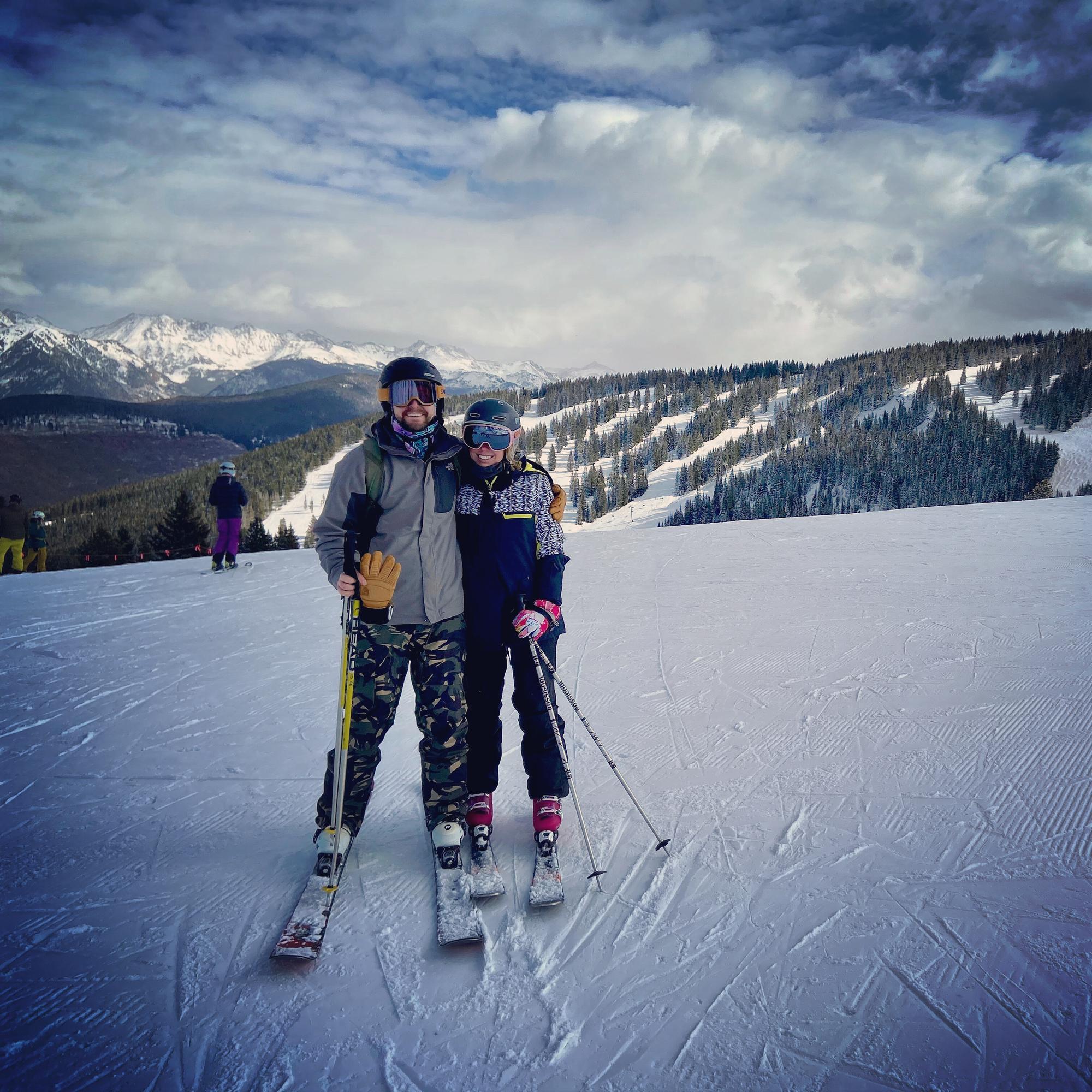 Skiing in Vail