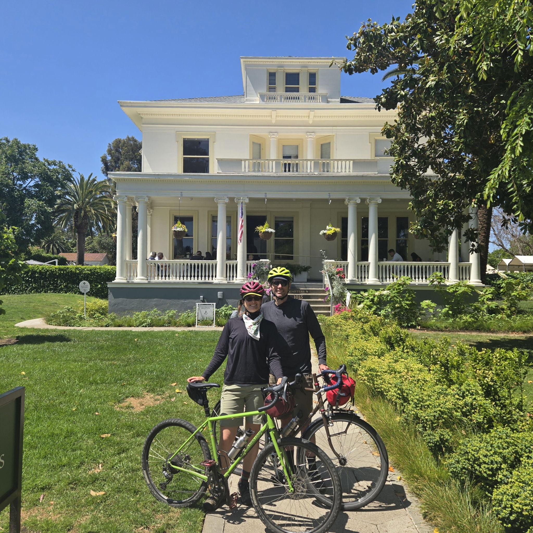 Biking to the Quarters on Mare Island