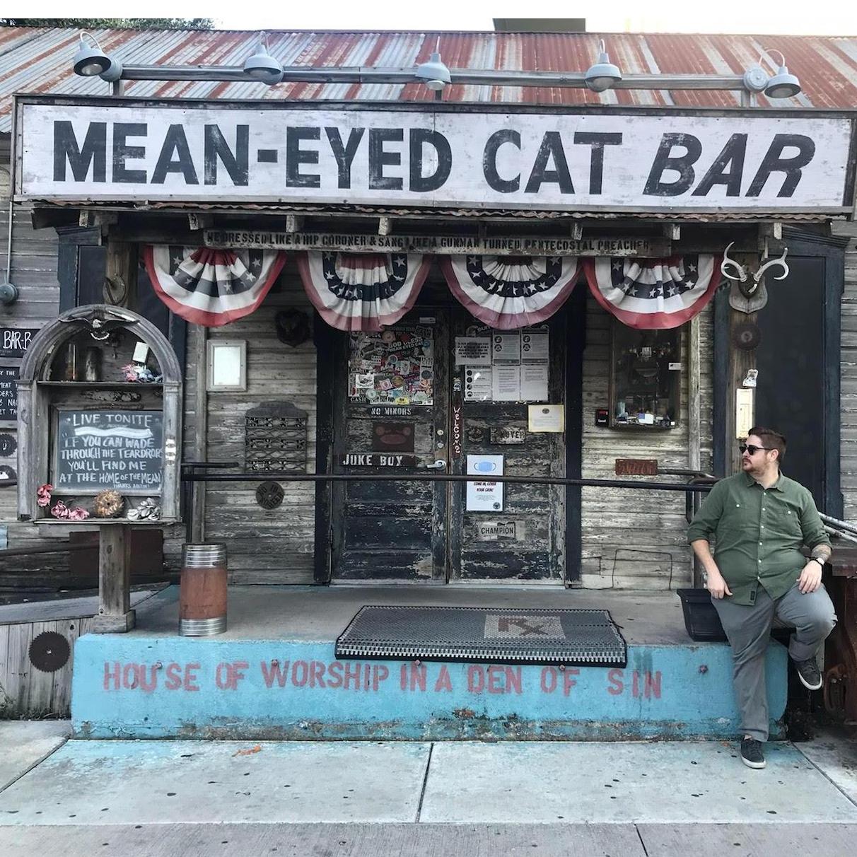 While in Texas, we took a weekend trip to explore Austin and came across this hilarious bar! It was closed at the time but we said it was the most "Texas" place we had found so far!