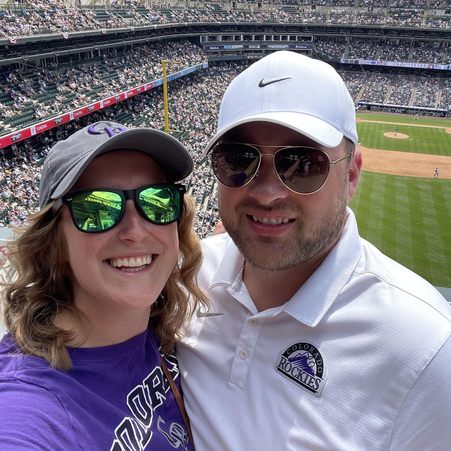 We love watching sports together!