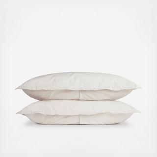 Percale Long-Staple Egyptian Cotton Sham, Set of 2