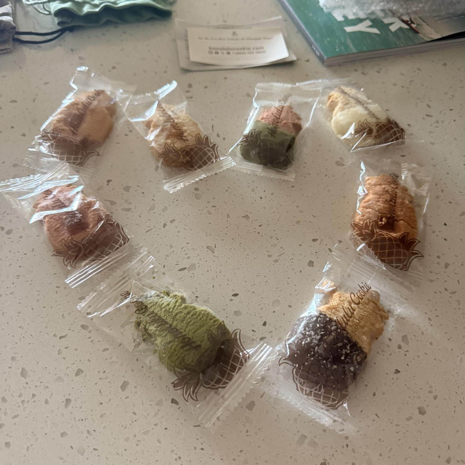 Breakfast and this surprise heart of Honolulu Cookies :) | 04/19/26