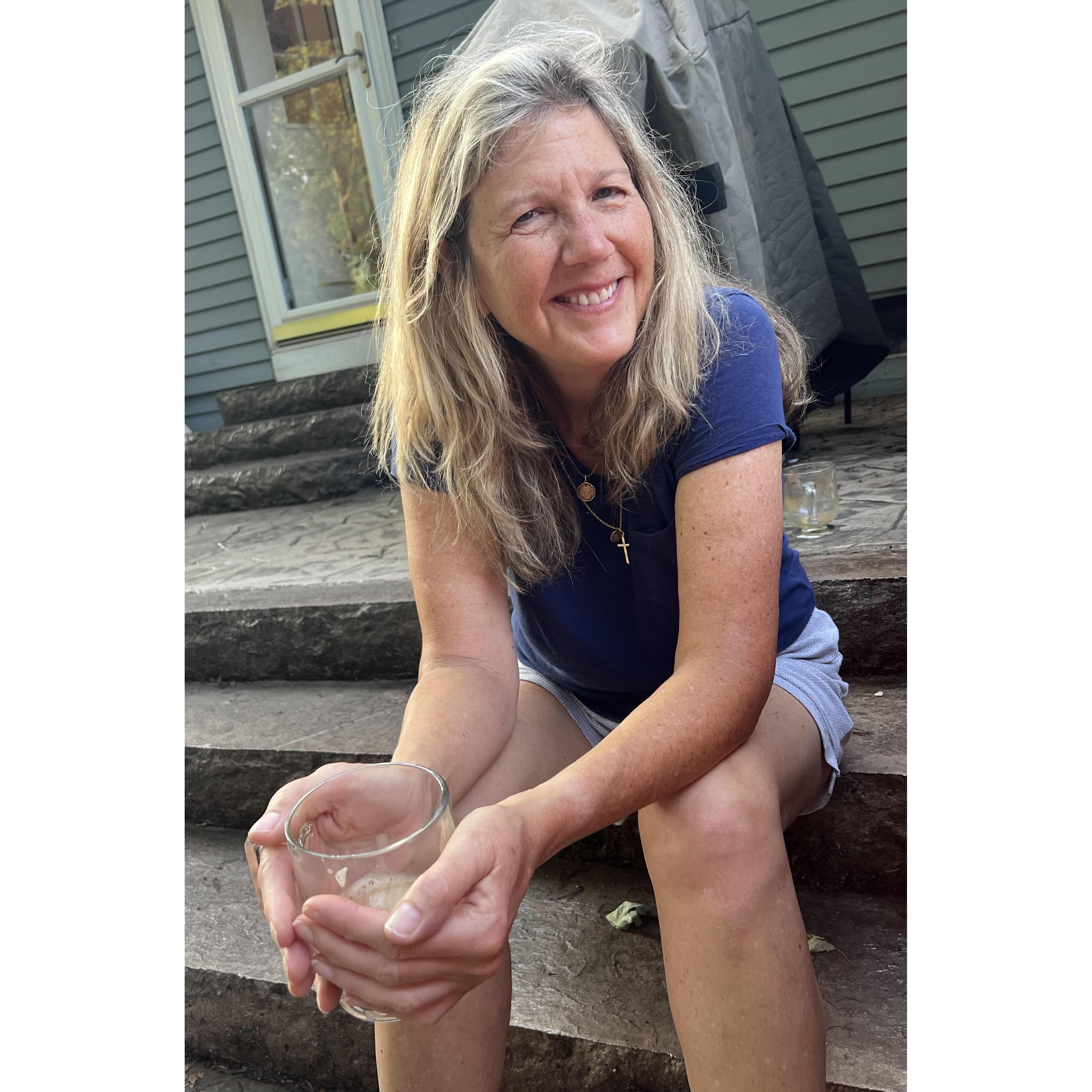 This is a great space with many memories already started including my "official" proposal on those backdoor steps. She then noticed a dragon fly almost before saying Yes. Then the eagle flew over.
