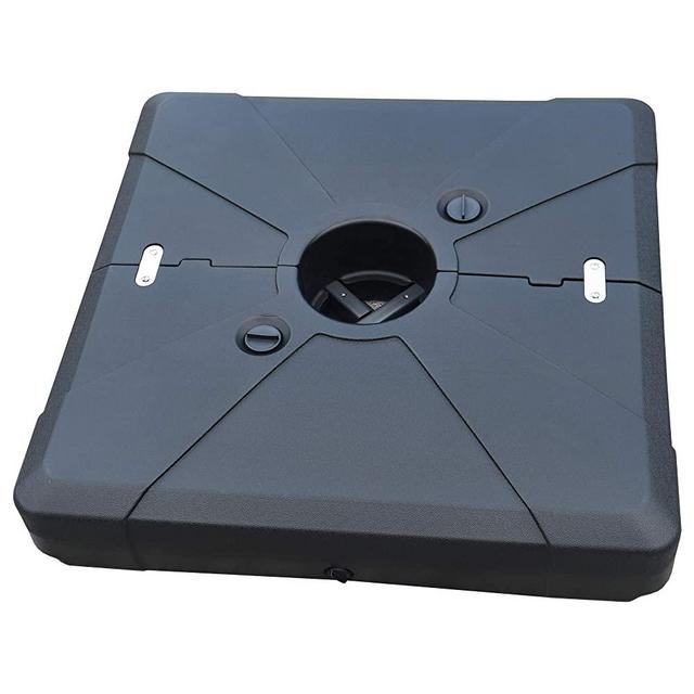 PURPLE LEAF Offset Umbrella Base Cantilever Umbrella Base, 34'' X 34''