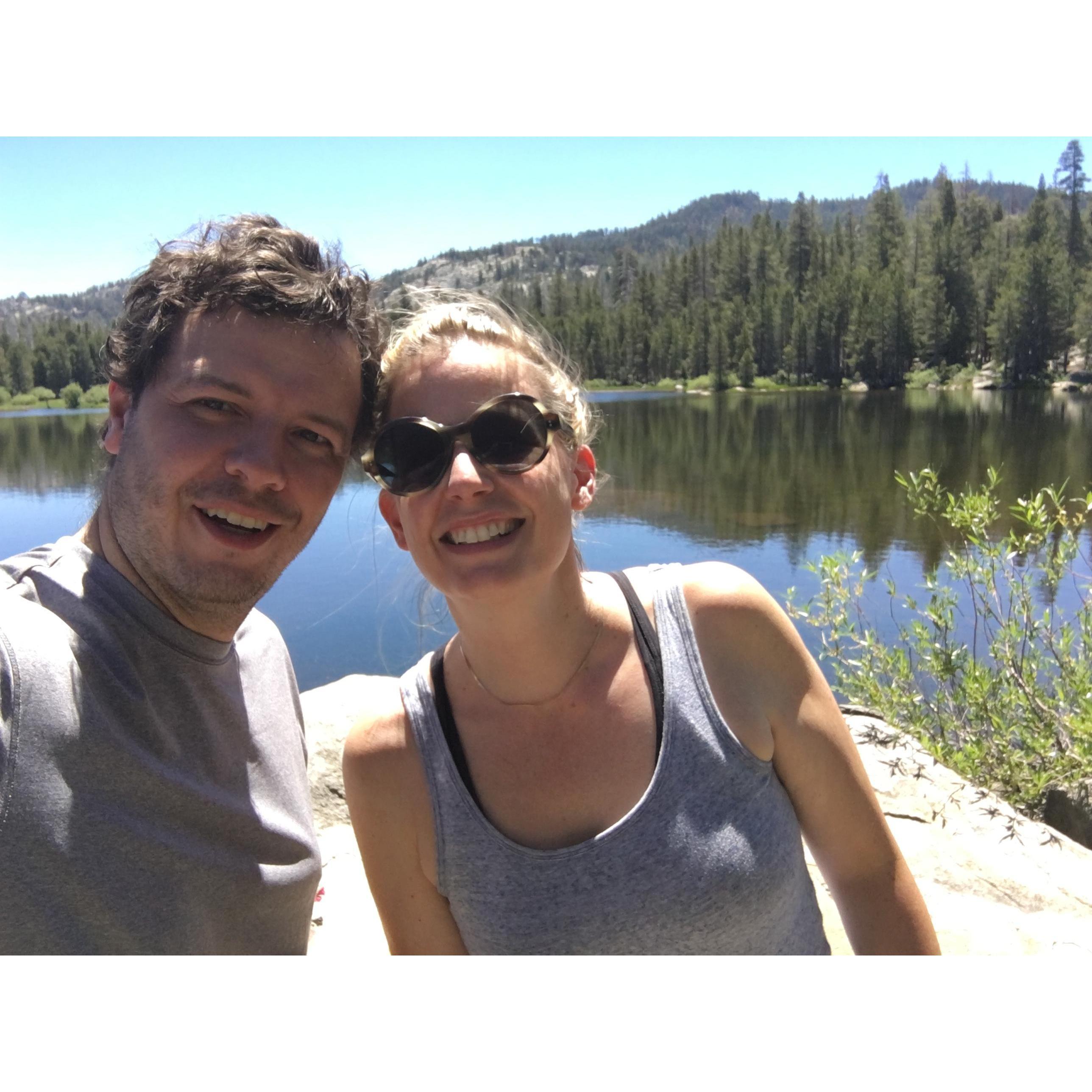 Camping with Dennis, Somewhere in CA, 2018